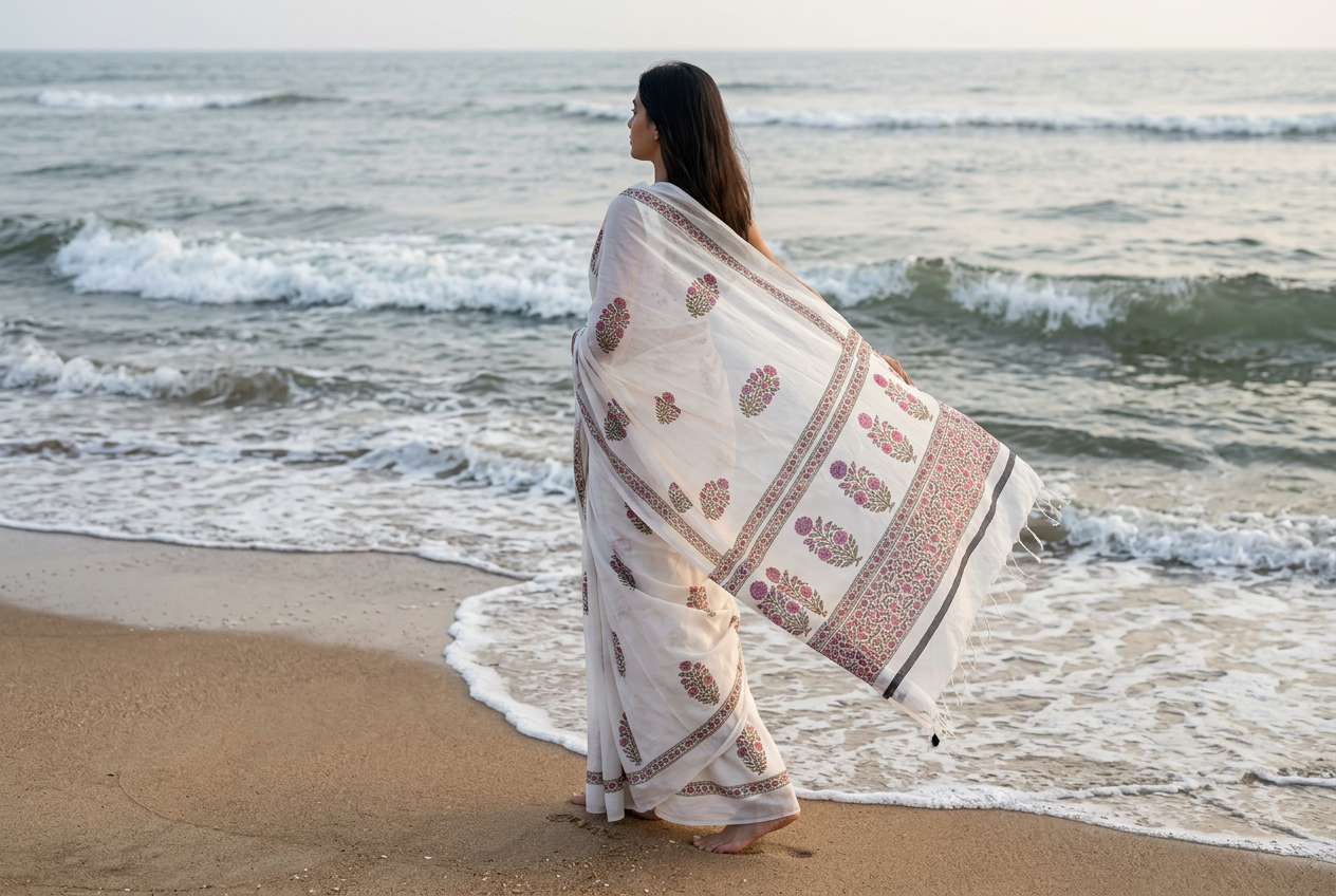 The drape against the tide